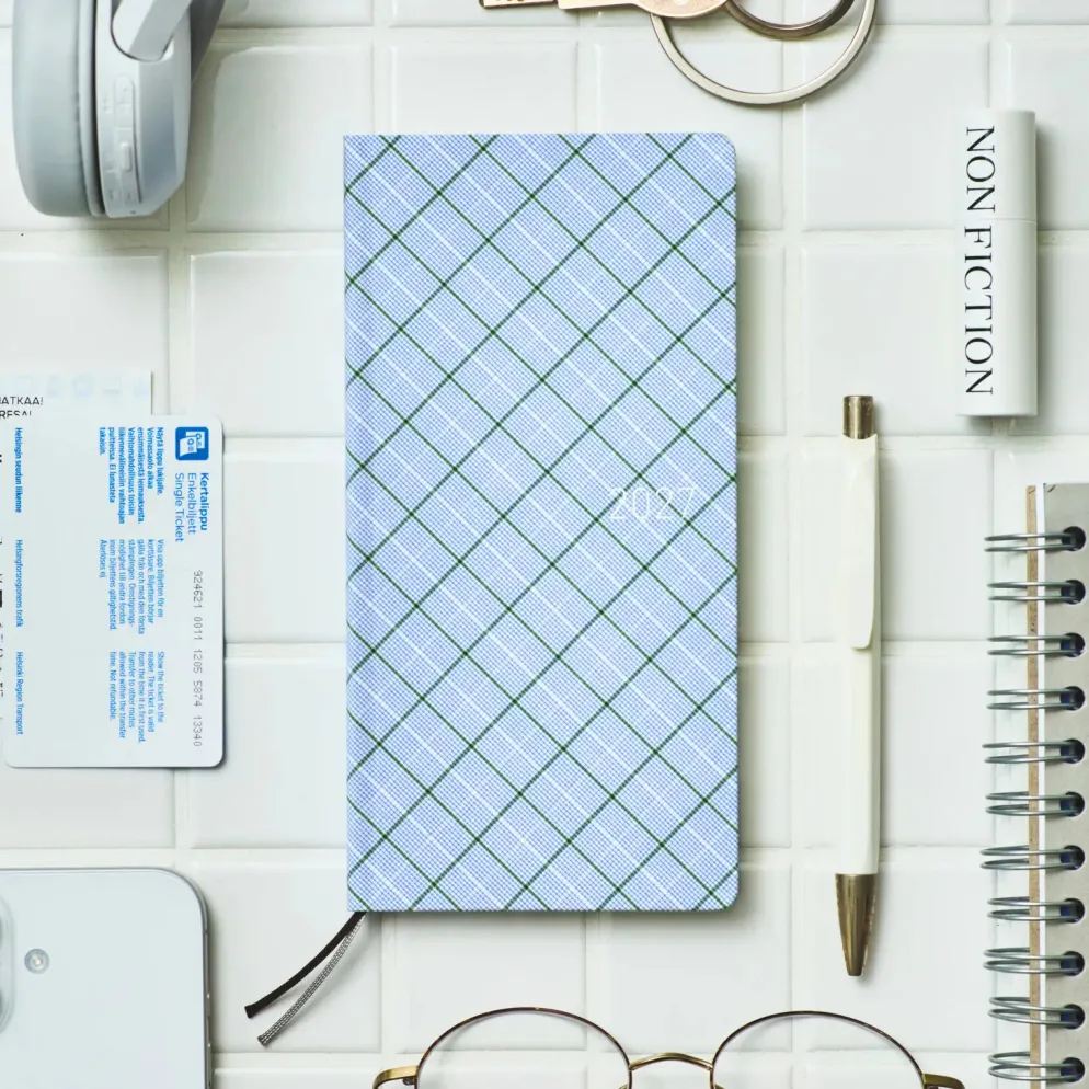 Hobonichi 2027 Weeks: Shirt Fabric - Graph Plaid