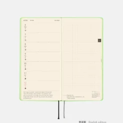 Hobonichi 2026 Weeks: Smooth - Melon Sorbet