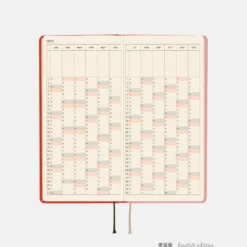 Hobonichi 2026 Weeks: Tolight - A Bright Year