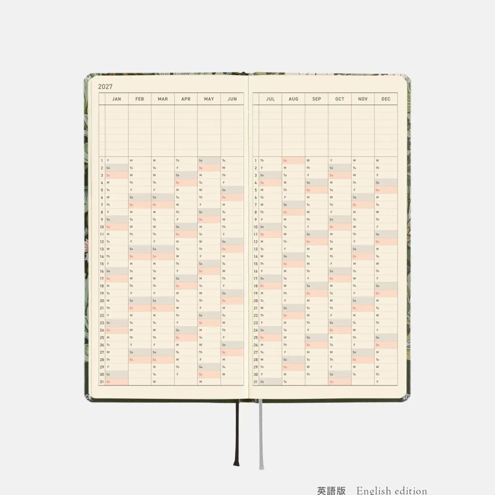 Hobonichi 2027 Weeks: V&A Series - Leicester