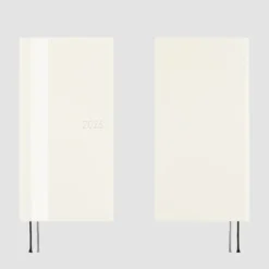 Hobonichi 2026 Weeks: White Line - Ivory