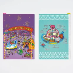 Hobonichi x Tamagotchi - Hobonichi Pencil Board for A6 Size (Blast Off to Outer Space!)