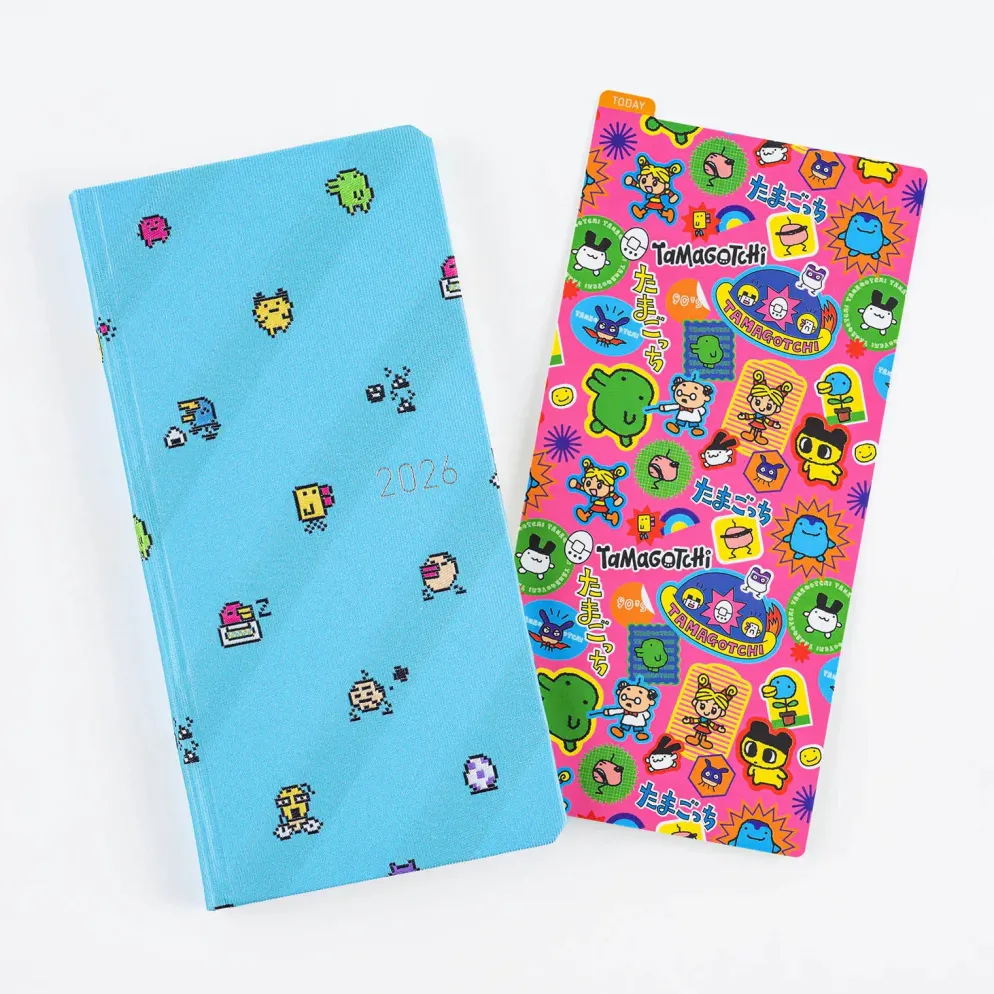 Hobonichi x Tamagotchi - Hobonichi Pencil Board for A6 Size (Blast Off to Outer Space!)