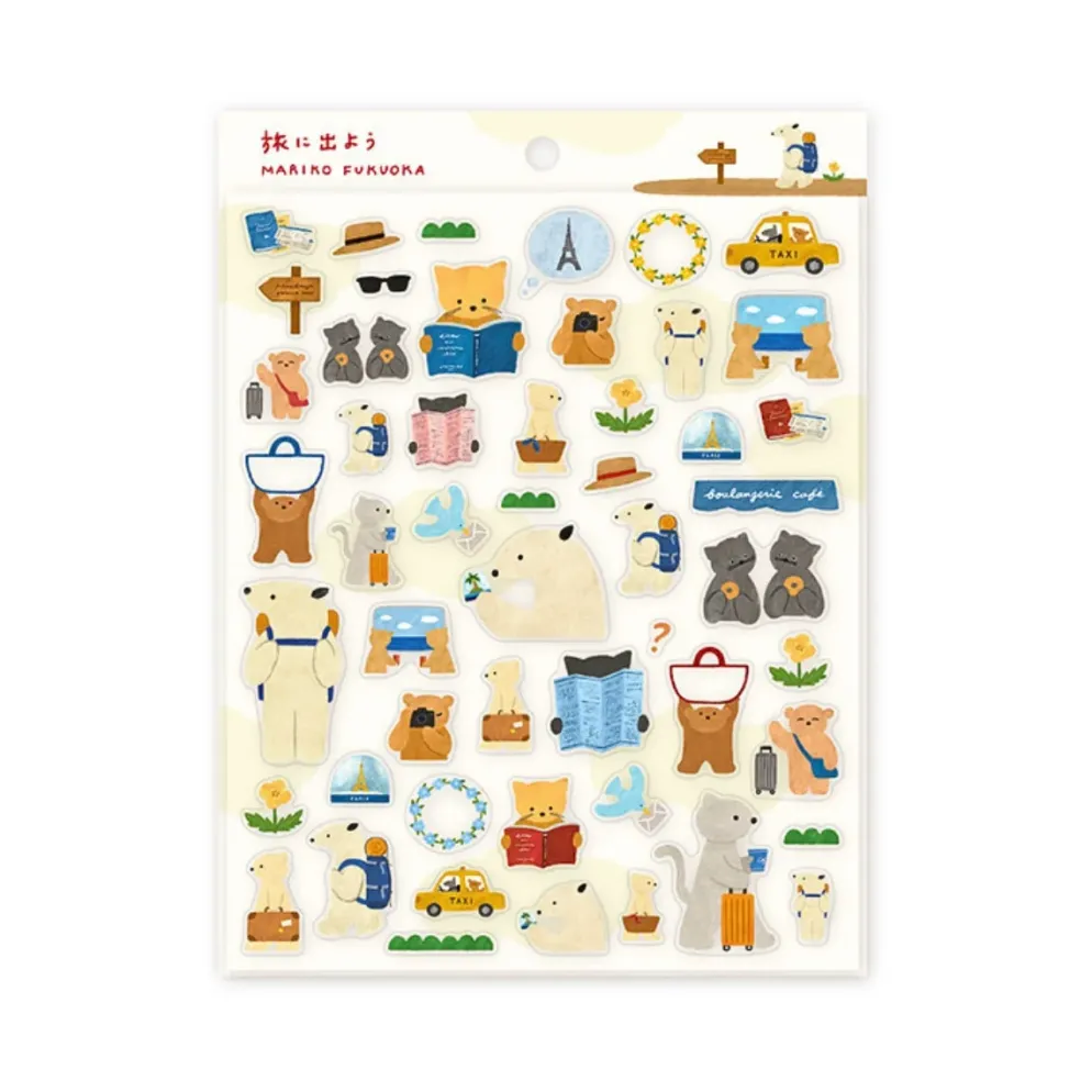 Hyogensha Cozyca Clear Stickers