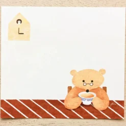 Hyogensha Cozyca Mariko Fukuda Memo Pad – Tea Time