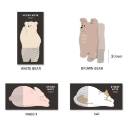 Iconic Animal Sticky Note