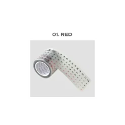 Iconic Doodle Kiss Cut Date Sticker Tape Roll