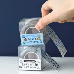 Iconic Doodle Kiss Cut Tape Deco Sticker Tape Roll
