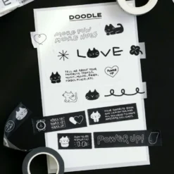 Iconic Doodle Masking Tape