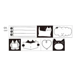 Iconic Doodle Masking Tape