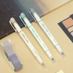 Iconic Double Line Deco Pen [3 in 1 set]