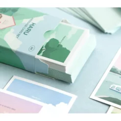 Iconic Haru Message Card Set –— 24 Elegant Blank Cards with Envelopes