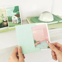 Iconic Haru Message Card Set –— 24 Elegant Blank Cards with Envelopes