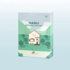 Iconic Haru Message Card Set –— 24 Elegant Blank Cards with Envelopes