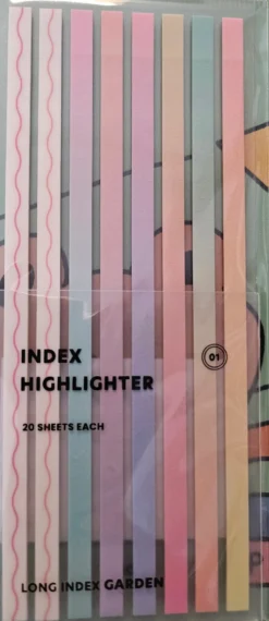 Iconic Index Long Highlighter Strips