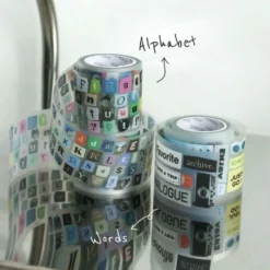 Iconic Magazine Collage Kiss-Cut Sticker Roll