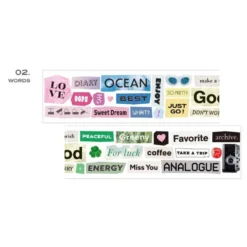 Iconic Magazine Collage Kiss-Cut Sticker Roll