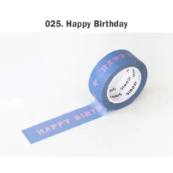 Iconic Masking Tape Message