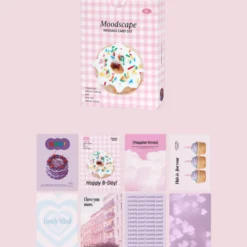 Iconic Moodscape Message Card Set — 24 Cards with Envelopes
