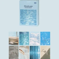 Iconic Moodscape Message Card Set — 24 Cards with Envelopes