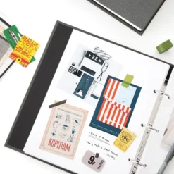 Iconic Pieces of Moment Memory Binder – 3-Ring Scrapbook Album