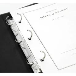 Iconic Pieces of Moment Memory Binder – 3-Ring Scrapbook Album