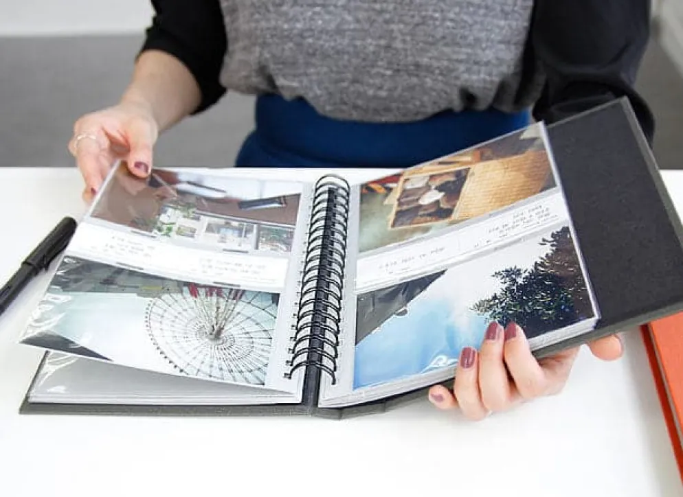 Iconic Vintage Photo Album - 100 Photos