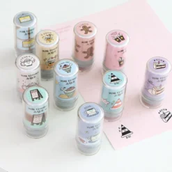 Iconic Cafe Self-Inking Diary Stamp