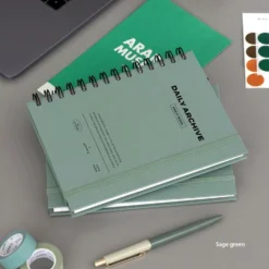 Iconic Daily Archive Spiral Book –— A5 Planner