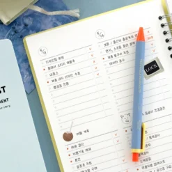 Iconic Daily Checklist Notebook A5