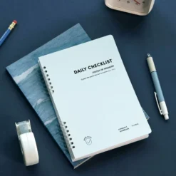 Iconic Daily Checklist Notebook A5