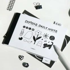 Iconic Doodle Daily Mini Notebook