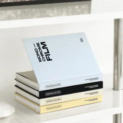 Iconic Monochrome Undated Planner [12 Months]