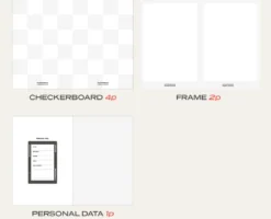 Iconic Monochrome Undated Planner [12 Months]