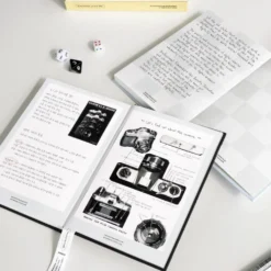 Iconic Monochrome Undated Planner [12 Months]