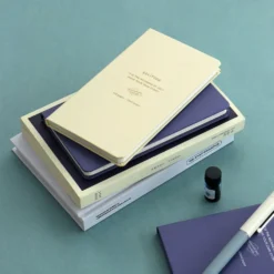 Iconic Solitude Handy Notebook - Pocket Sized, “B7 Nippon Paper” Lined (FP Friendly)