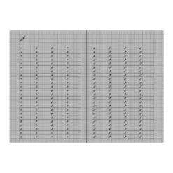 Isshoni Number Notebook - [A6, A5]