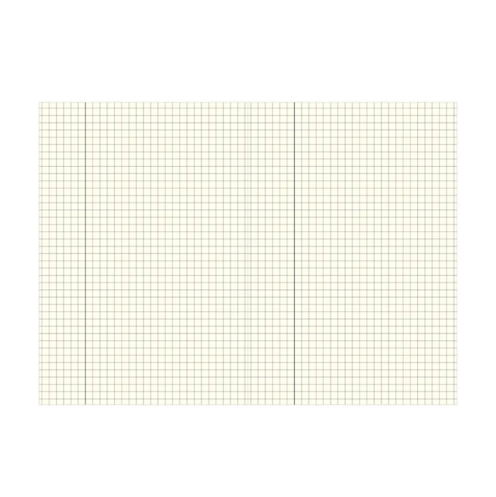 Isshoni Slim Grid Notebook - A6, B6, A5