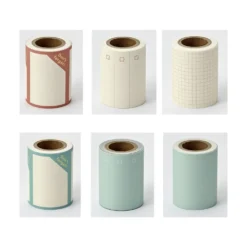 Isshoni Small Roll Sticky Notes
