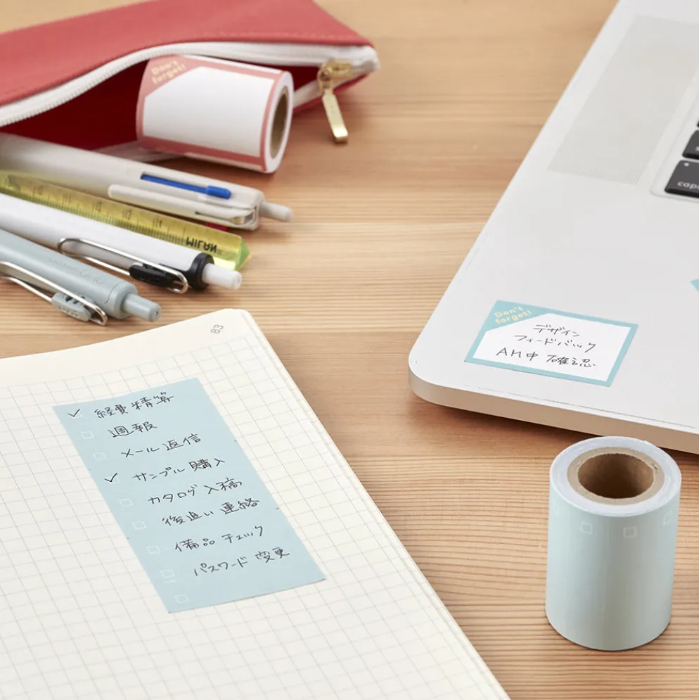 Isshoni Small Roll Sticky Notes