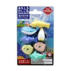 Iwako Japanese Puzzle Eraser Set - Choice of Designs