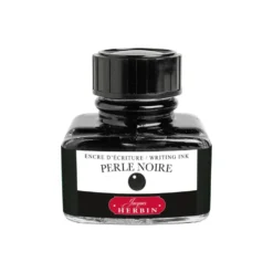 J. Herbin Fountain Pen Ink – Perle Noire, 30ml Bottle