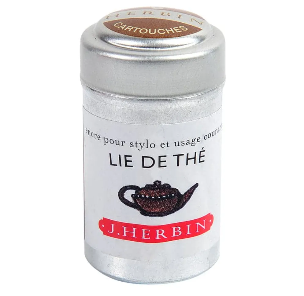 J Herbin Ink Cartridges Tin