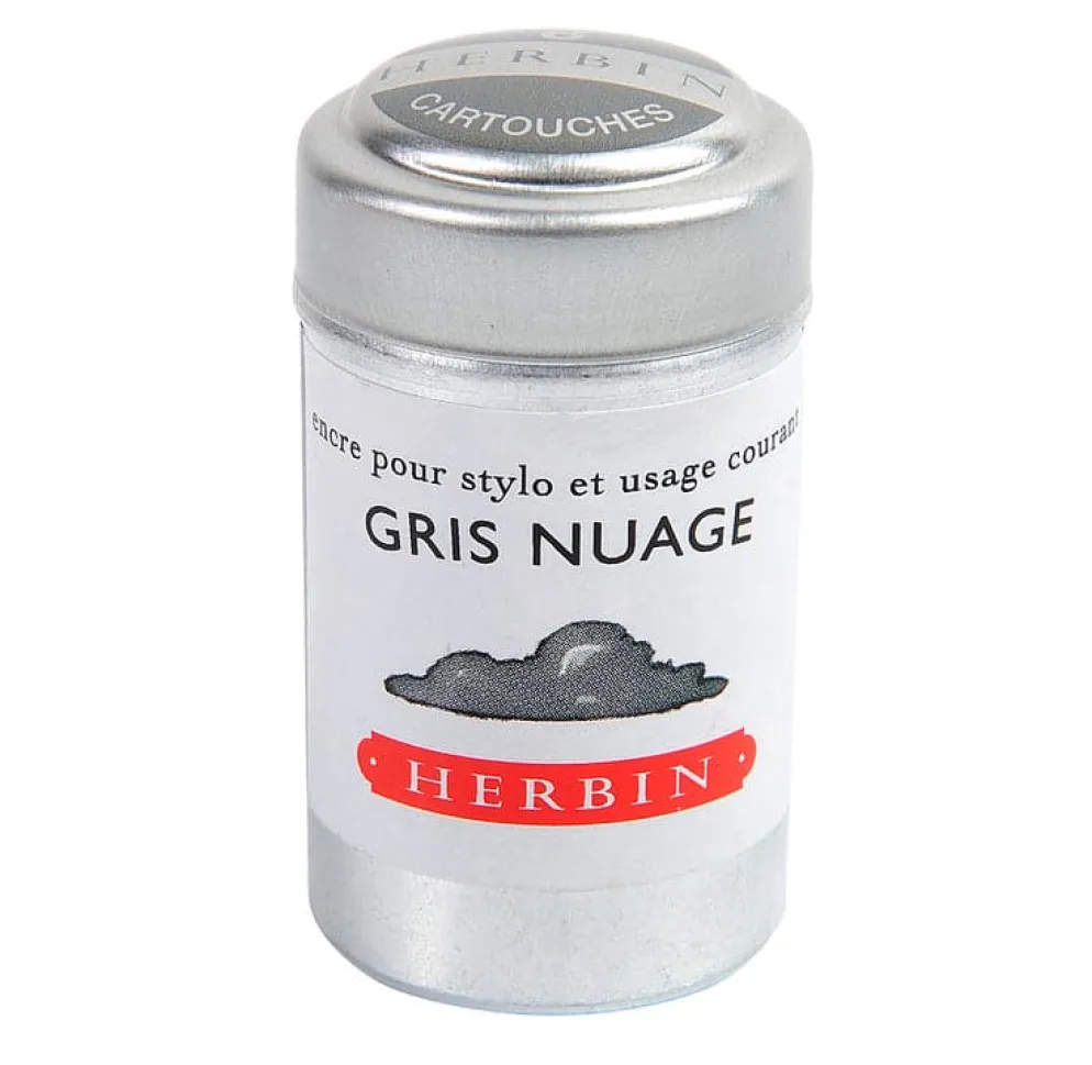 J Herbin Ink Cartridges Tin