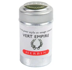 J Herbin Ink Cartridges Tin