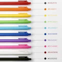 Kaco PURE Gel Ink Pen Mixed Colour Set