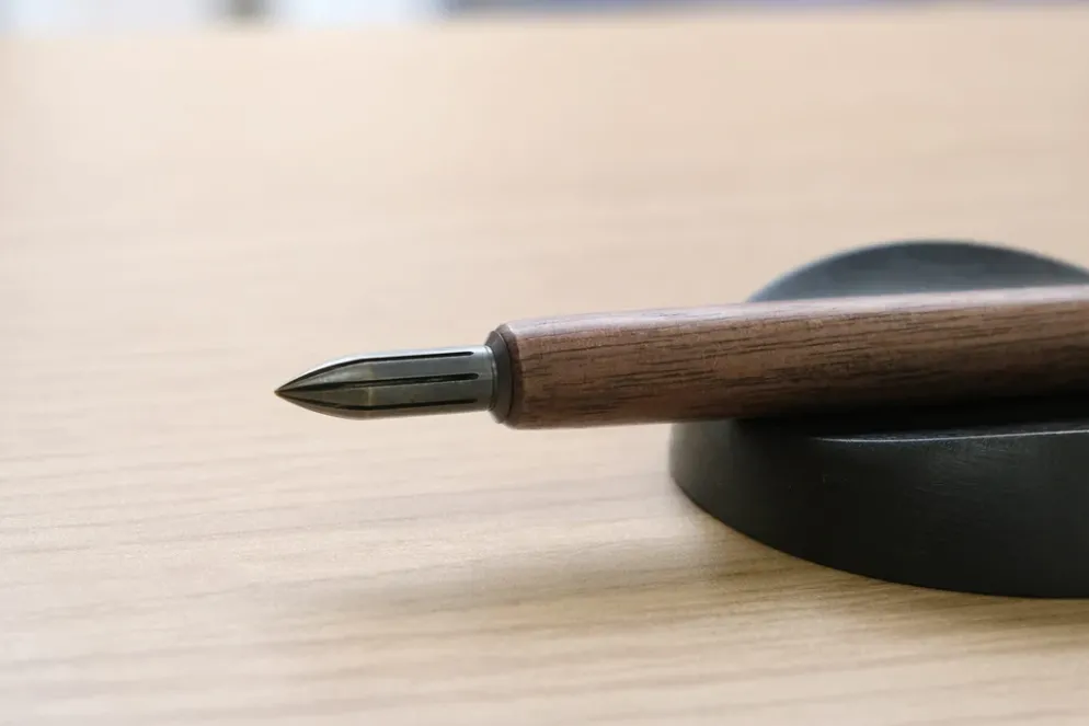 Kakimori Metal Nib - Antique Brass