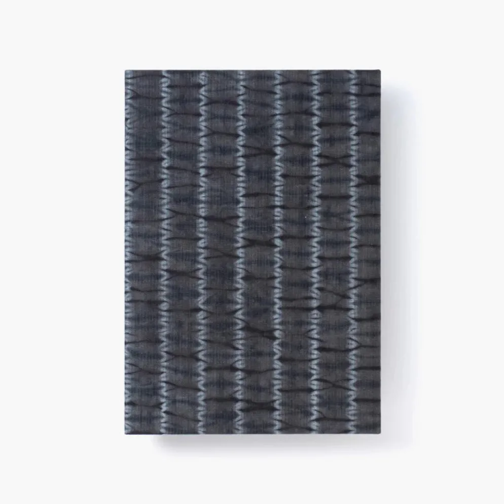 Kakimori A5 Notebook - Y. & SONS - Katakai Shibori Stripe