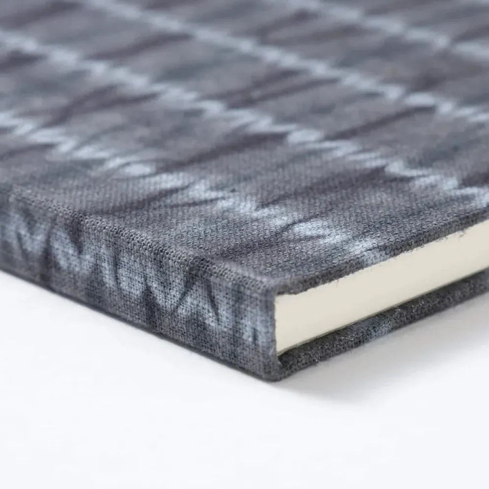 Kakimori A5 Notebook - Y. & SONS - Katakai Shibori Stripe