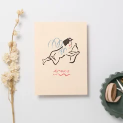 Katie Leamon Greeting Card [Cherub Amore]